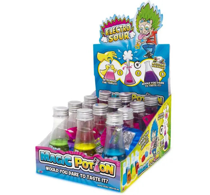 Candy Magic Color Magic Potion Color Changing Sour Liquid Candy: 12-Piece Box – Candy ...