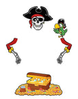 Spooky Pirate Trunk-or-Treat Decorating Kit