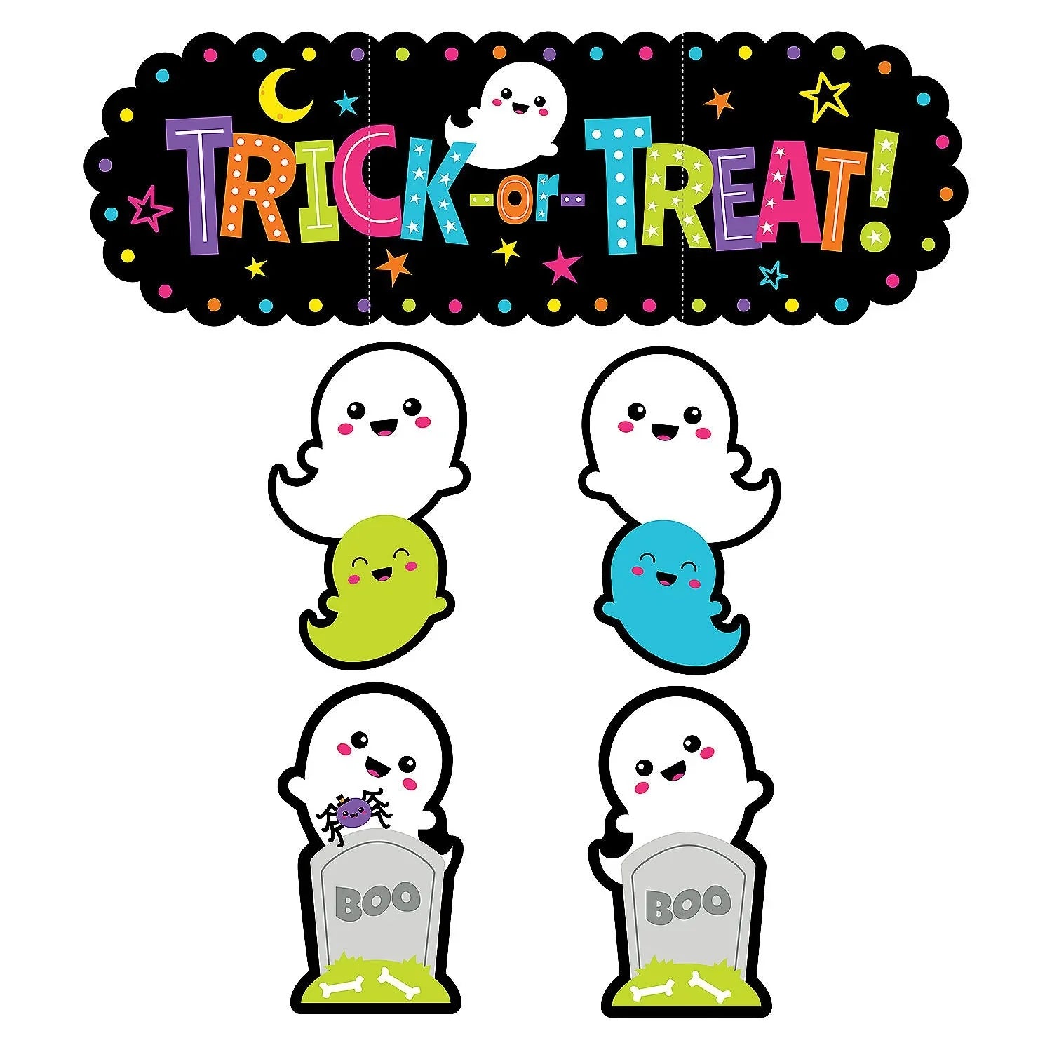 Ghost Trunk-or-Treat Decorating Kit