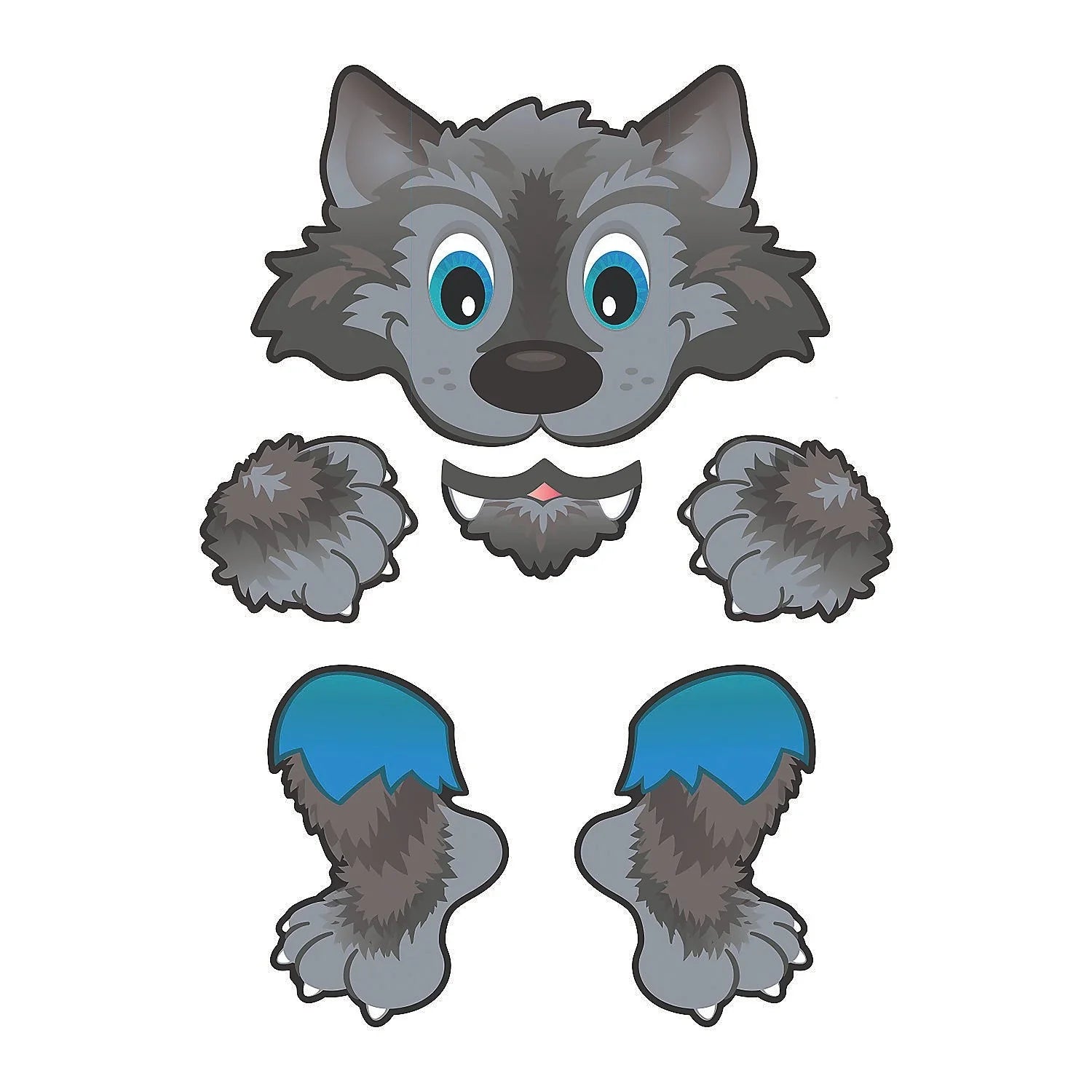 Werewolf Trunk-or-Treat Decorating Kit