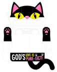 Religious Black Cat Trunk-or-Treat Decorating Kit