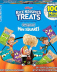 Rice Krispies Halloween Mini Squares Treats: 100-Piece Box