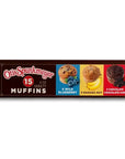 Otis Spunkmeyer Variety Pack Muffins: 15-Piece Box