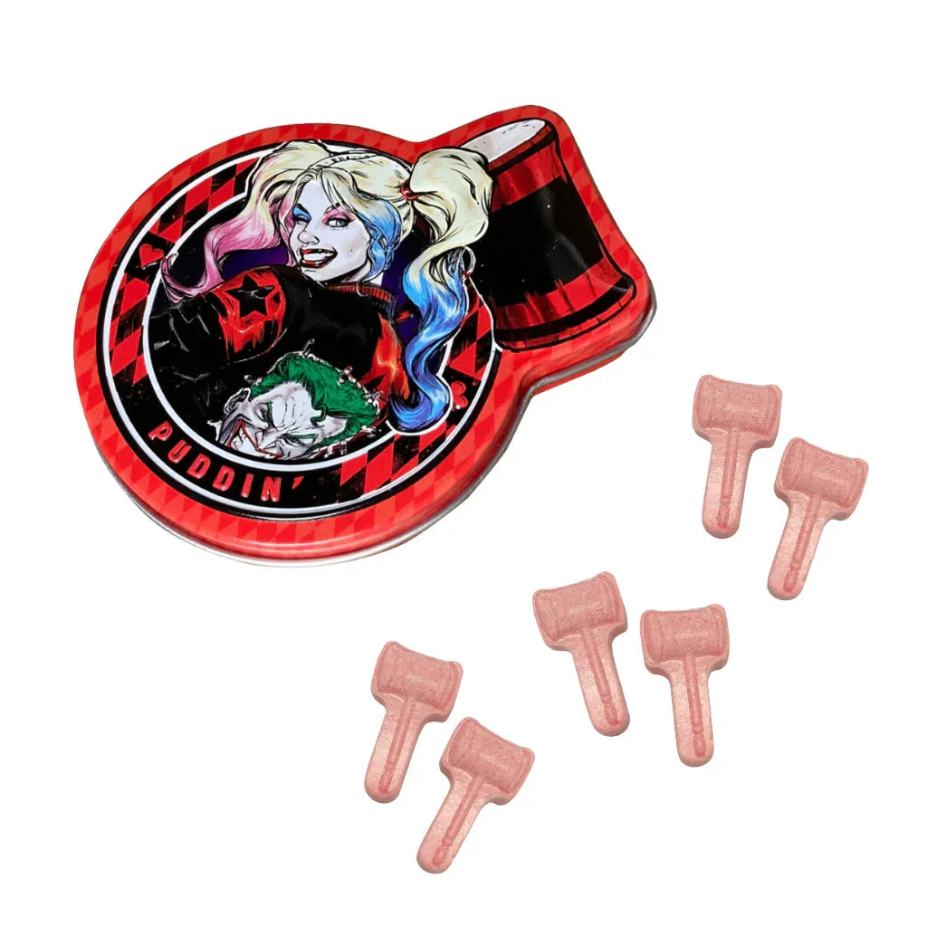 Harley Quinn Mad Love Candy Tins: 12-Piece Display