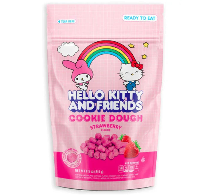 Hello Kitty Cookie Dough - Strawberry: 10-Piece Case