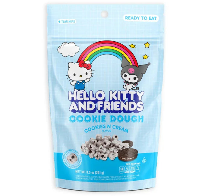 Hello Kitty Cookie Dough - Cookies N Cream: 10-Piece Case