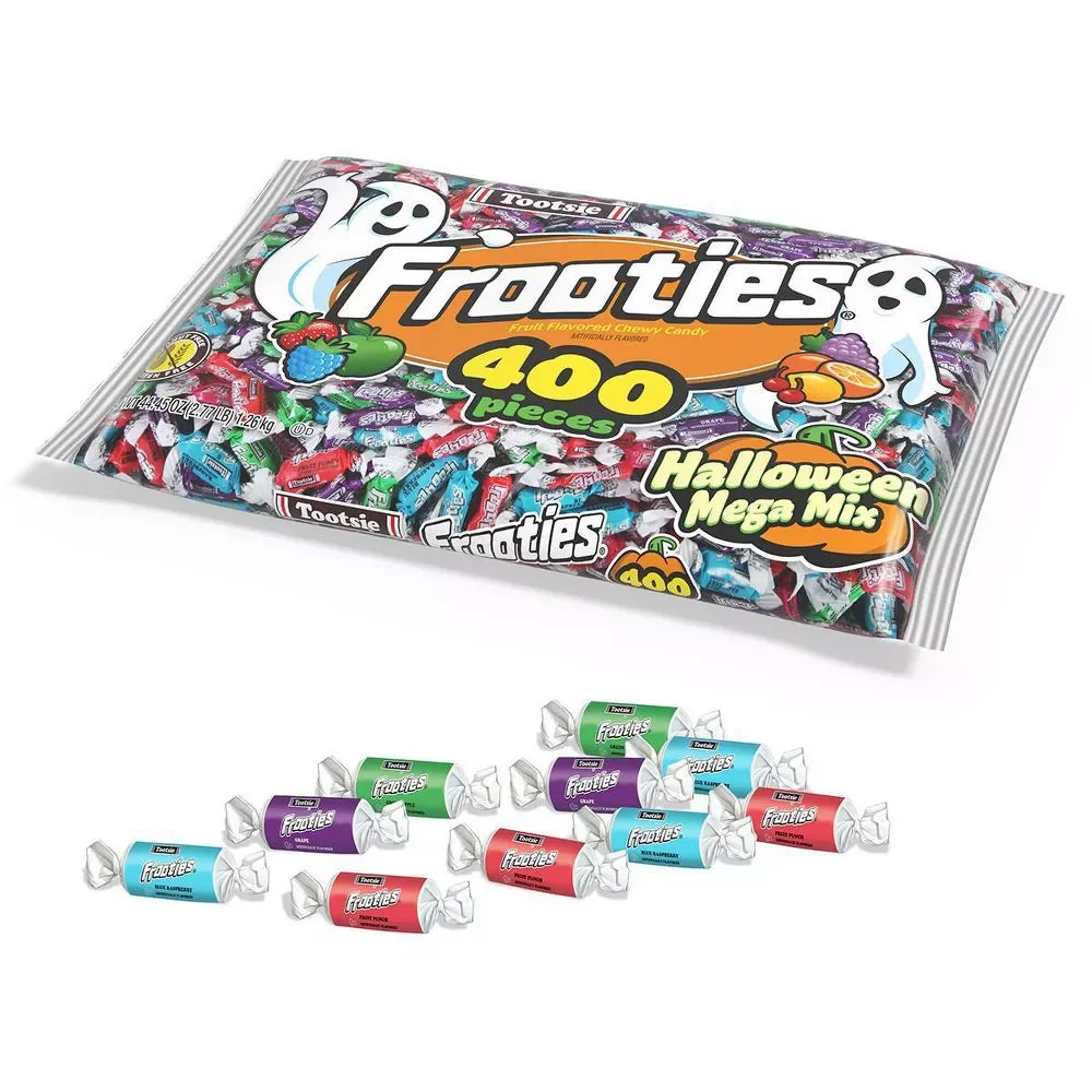 Halloween Tootsie Roll Frooties Mega Mix Candy: 400-Piece Bag