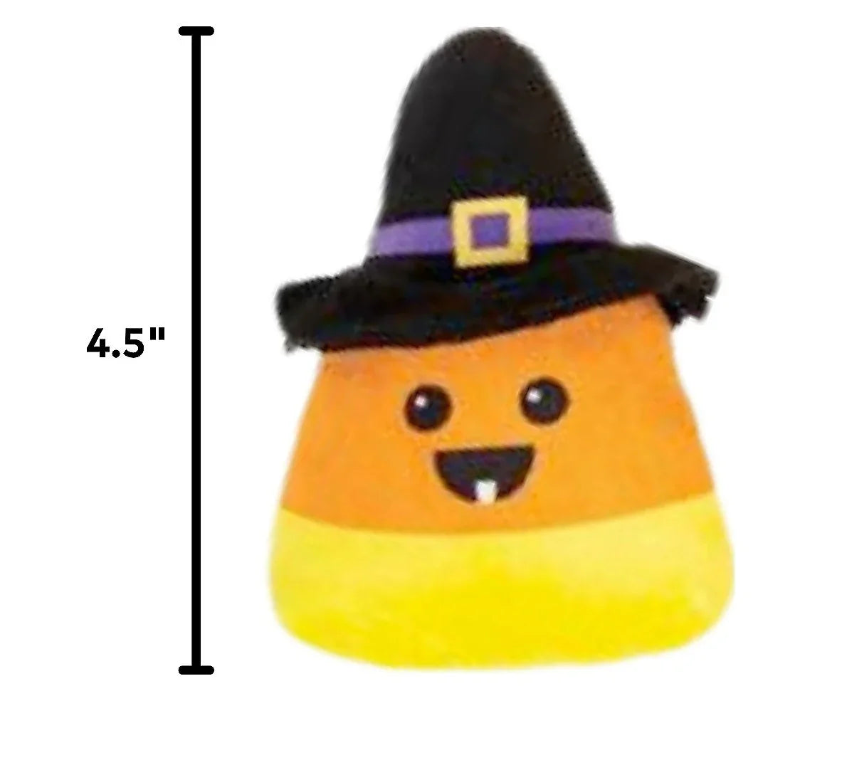 Halloween Candy Corn Plush Assortment Bulk: 96-Piece Case