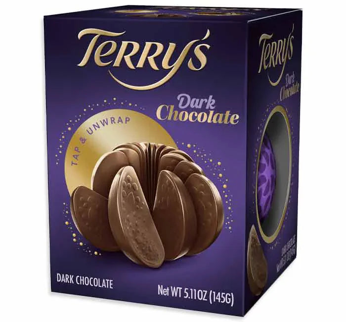 Terry's Dark Chocolate Ball Gift Box: 12-Piece Case