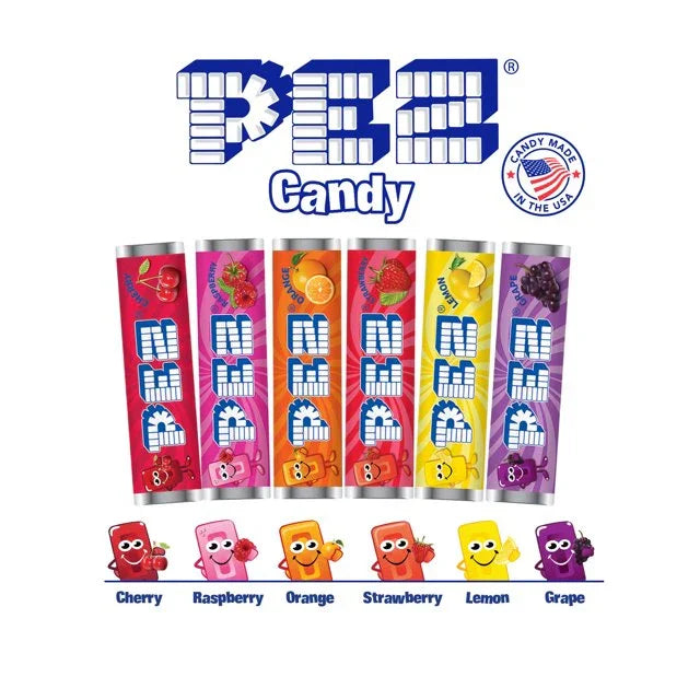 Halloween Mini PEZ Candy Packs: 12-Piece Bag
