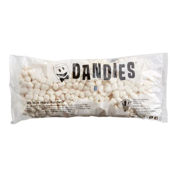 Dandies Vegan Mini White Marshmallows: 15LB Case