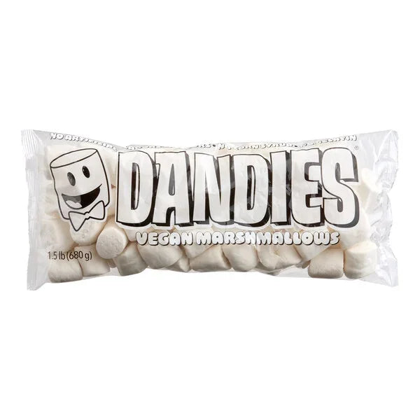 Dandies Vegan White Marshmallows: 15LB Case