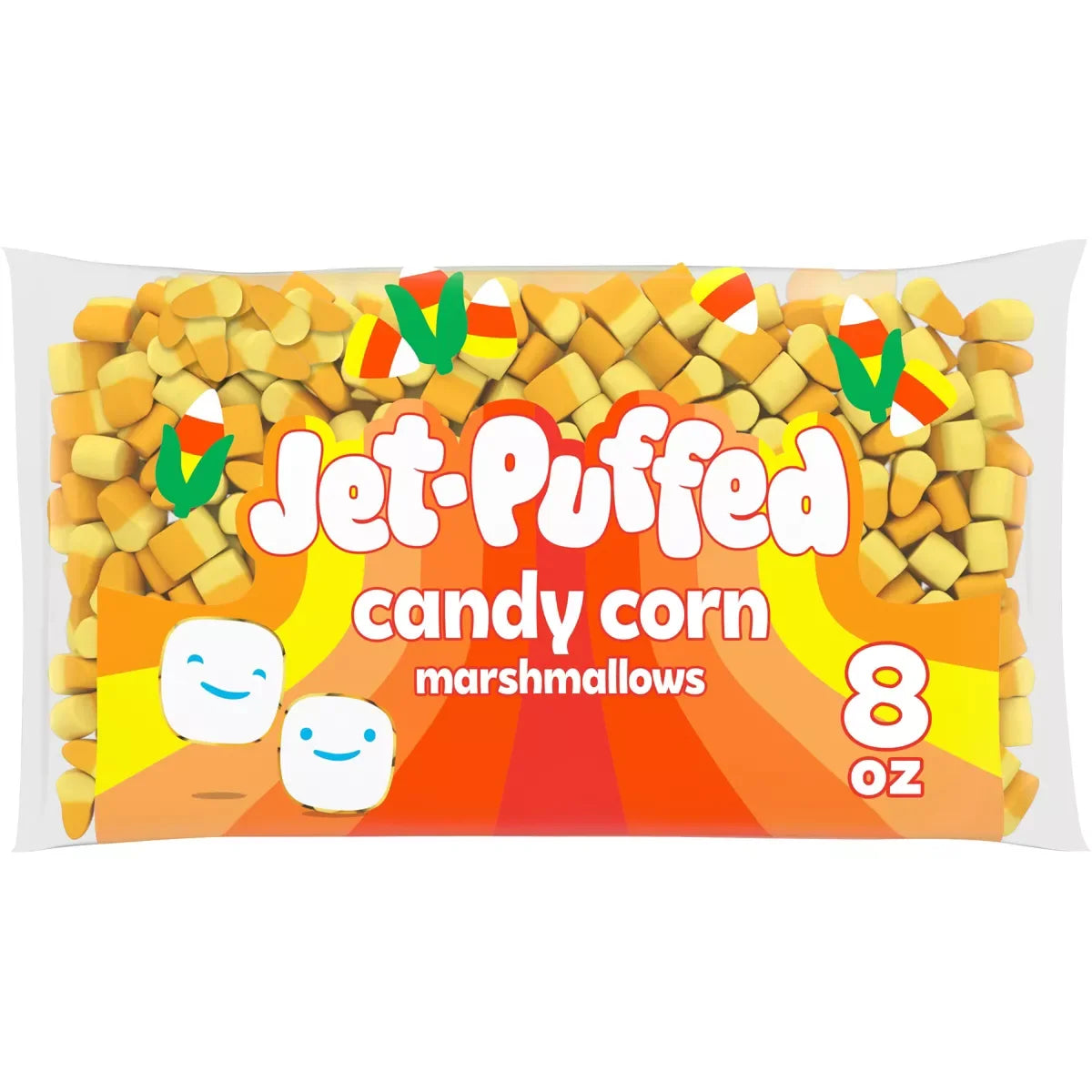 Jet-Puffed Candy Corn Marshmallows: 8-Ounce Bag