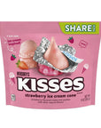 Hershey's Kisses Strawberry Ice Cream Cone Candy: 9-Ounce Bag