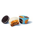 Reese's OREO Milk Chocolate and White Crème Peanut Butter Cups Candy : 9-Ounce Bag