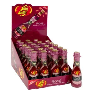 Jelly Belly Sparkling Rosé Jelly Beans 1.5-Ounce Bottles: 48-Piece Case