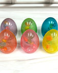 Pure Sugar Hollow Candy Easter Egg filled with Gummy Eggs - Candy Warehouse