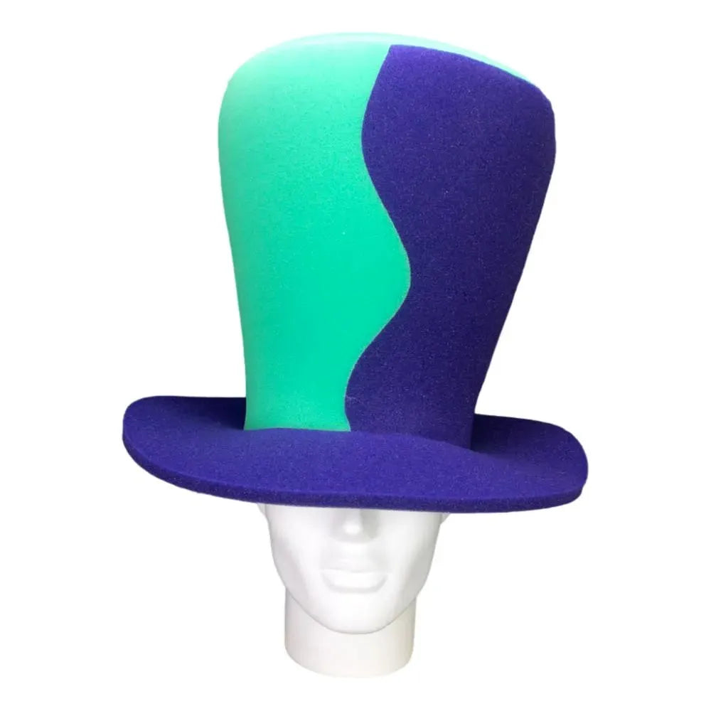Two Color Hat Custom 2 Colors Wide Top Hat – Candy Warehouse