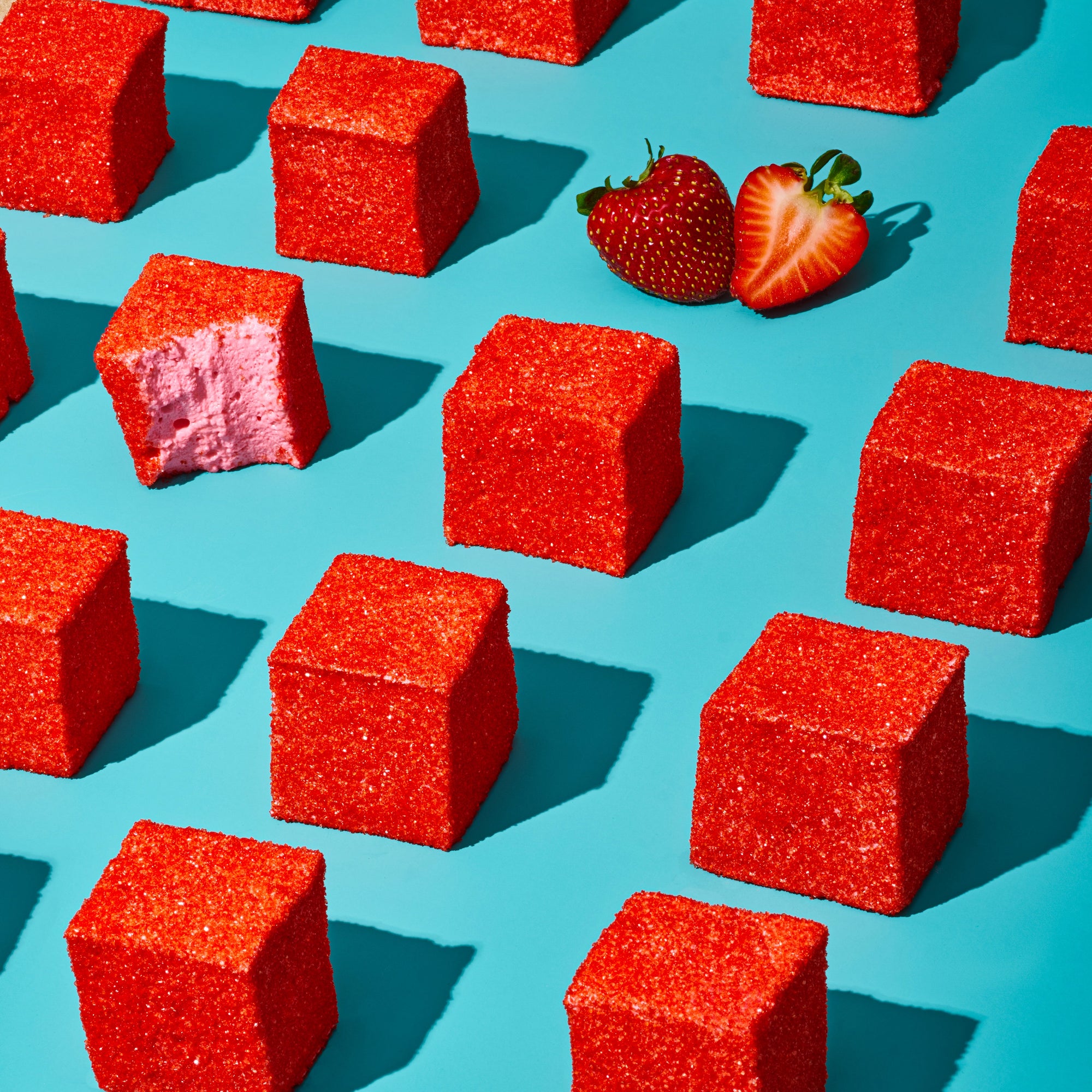 The Marshmallow Shop Strawberry Marshmallows