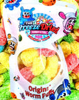 Freeze Dried Worm Puffs Candy - Candy Warehouse