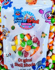Freeze Dried Original Shell Shocks Candy: 2oz