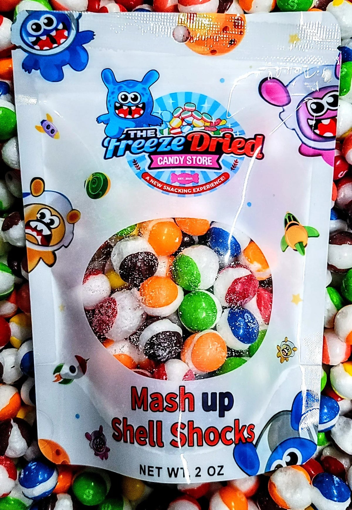 Shell Branded Candy Freeze Dried Mash-Up Shell Shocks Candy | Candy Warehouse – Candy Warehouse