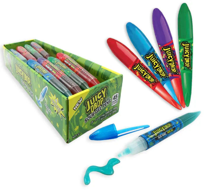 Juicy Drop Gel Pens: 24-Piece Box – Candy Warehouse