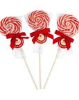Peppermint 2-Ounce Swirl Lollipops: 15-Piece Box