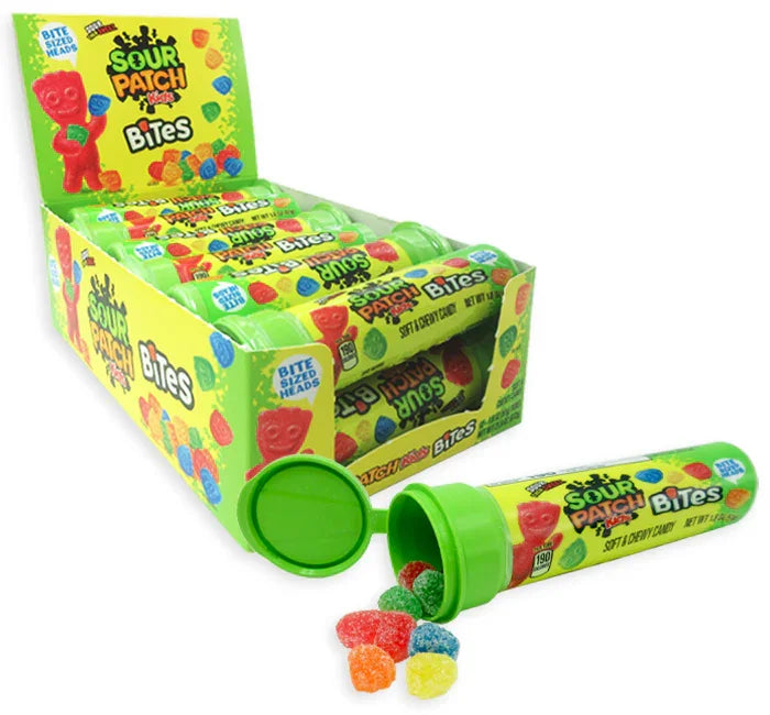 Sour Patch Kids Bites Tube: 12-Piece Box