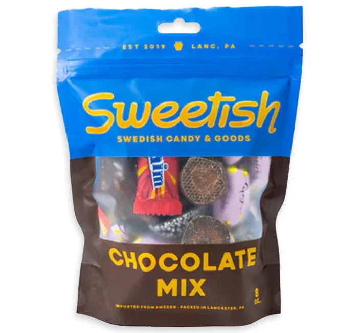 Sweetish Signature Chocolate Mix Bag: 12-Piece Case