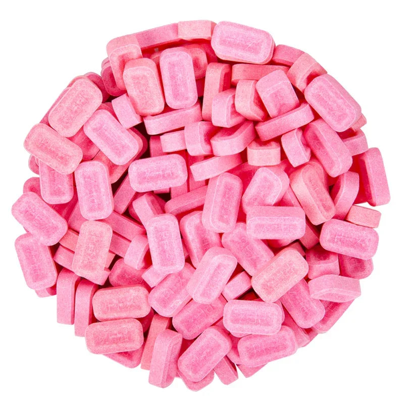 PEZ Cherry Bulk Unwrapped Candy - Pink: 20LB Case