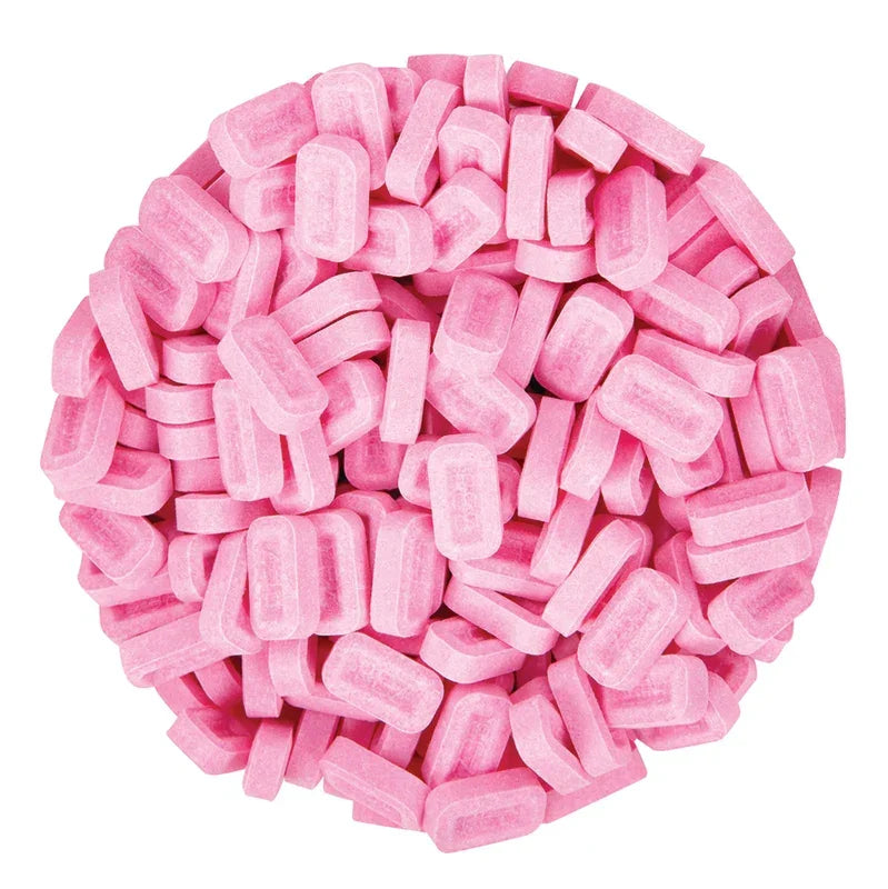 PEZ Strawberry Bulk Unwrapped Candy - Pink: 20LB Case