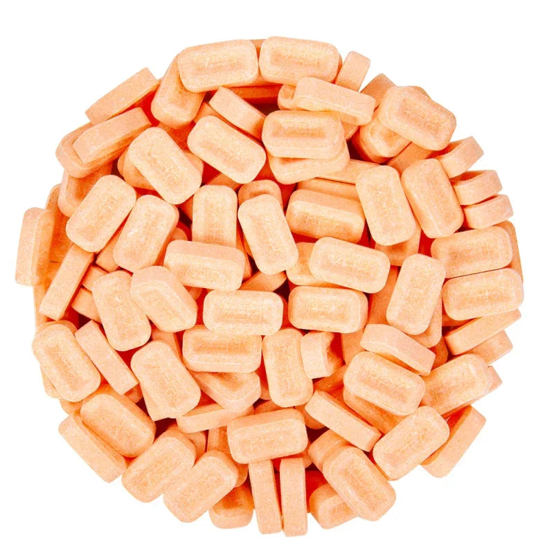 PEZ Orange Bulk Unwrapped Candy - Orange: 20LB Case