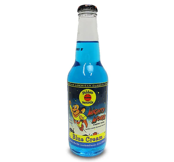 Mighty Mouse Blue Cream Soda: 24-Piece Case – Candy Warehouse