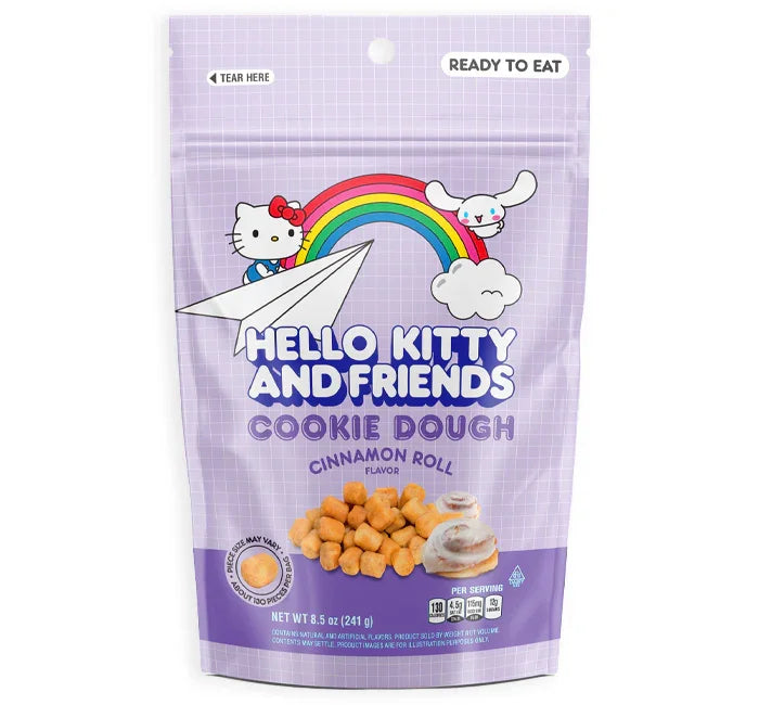 Hello Kitty Cookie Dough - Cinnamon Roll: 10-Piece Case