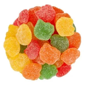 Hello Kitty Sour Gummy Treats Candy Theater Size Packs: 12-Piece Box