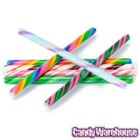 6-Flavor Assortment Hard Candy Sticks: 100-Piece Box - Candy Warehouse