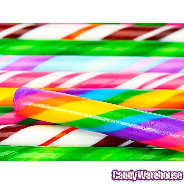 6Flavor Assortment Hard Candy Sticks 100Piece Box Candy Warehouse
