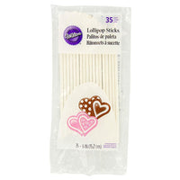 6-Inch Lollipop Sticks: 35-Piece Bag - Candy Warehouse