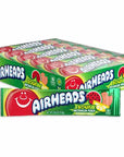 AirHeads Taffy Candy Bars - Sour Watermelon Punch: 36-Piece Box