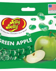 Jelly Belly Green Apple Peg Bag: 12-Piece Case