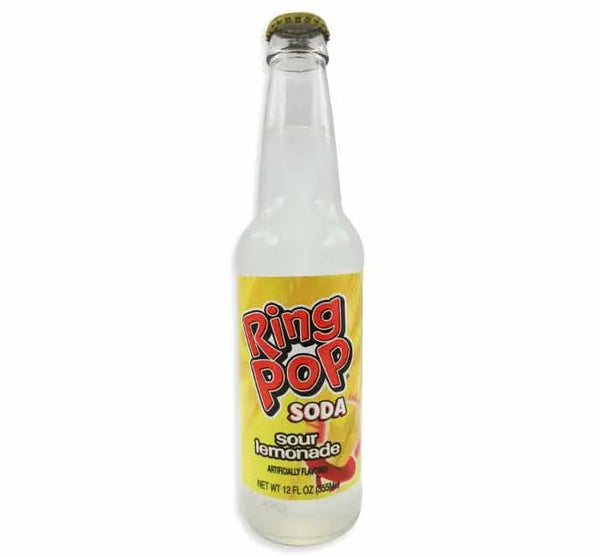Ring Pop Sour Lemonade Soda: 24-Piece Case – Candy Warehouse