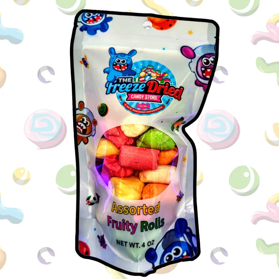 Freeze Dried Fruity Rolls Candy | Candy Warehouse – Candy Warehouse
