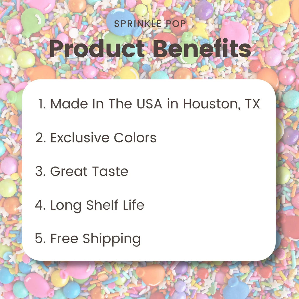 Sprinkle Pop Birthday Party Sprinkle Mix – Candy Warehouse