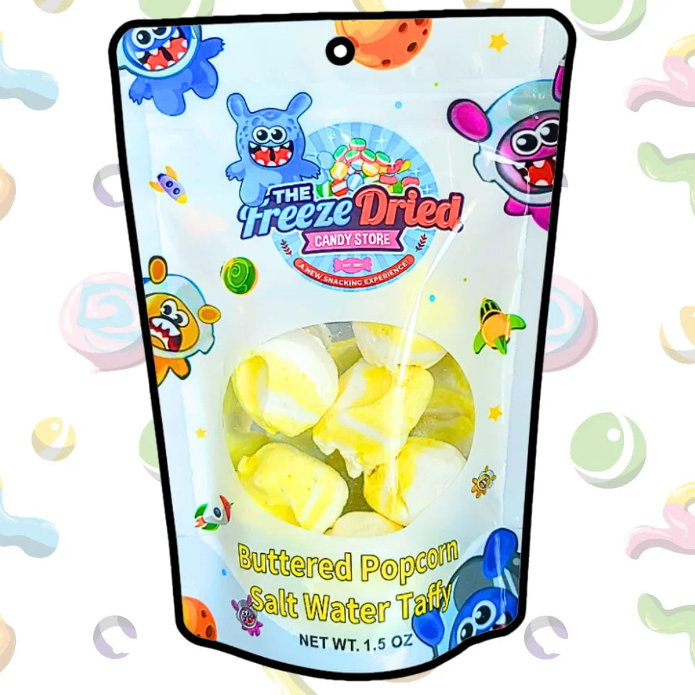 Freeze Dried Salt Water Taffy Candy - Candy Warehouse
