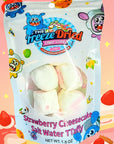 Freeze Dried Strawberry Cheesecake Salt Water Taffy Candy - Candy Warehouse