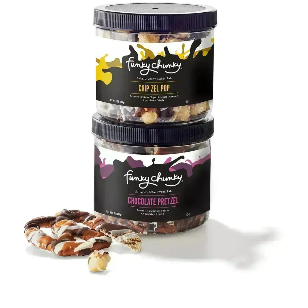 Funky Chunky Double Mini Gift Pack: 8-Ounce Snack Canisters – Candy ...