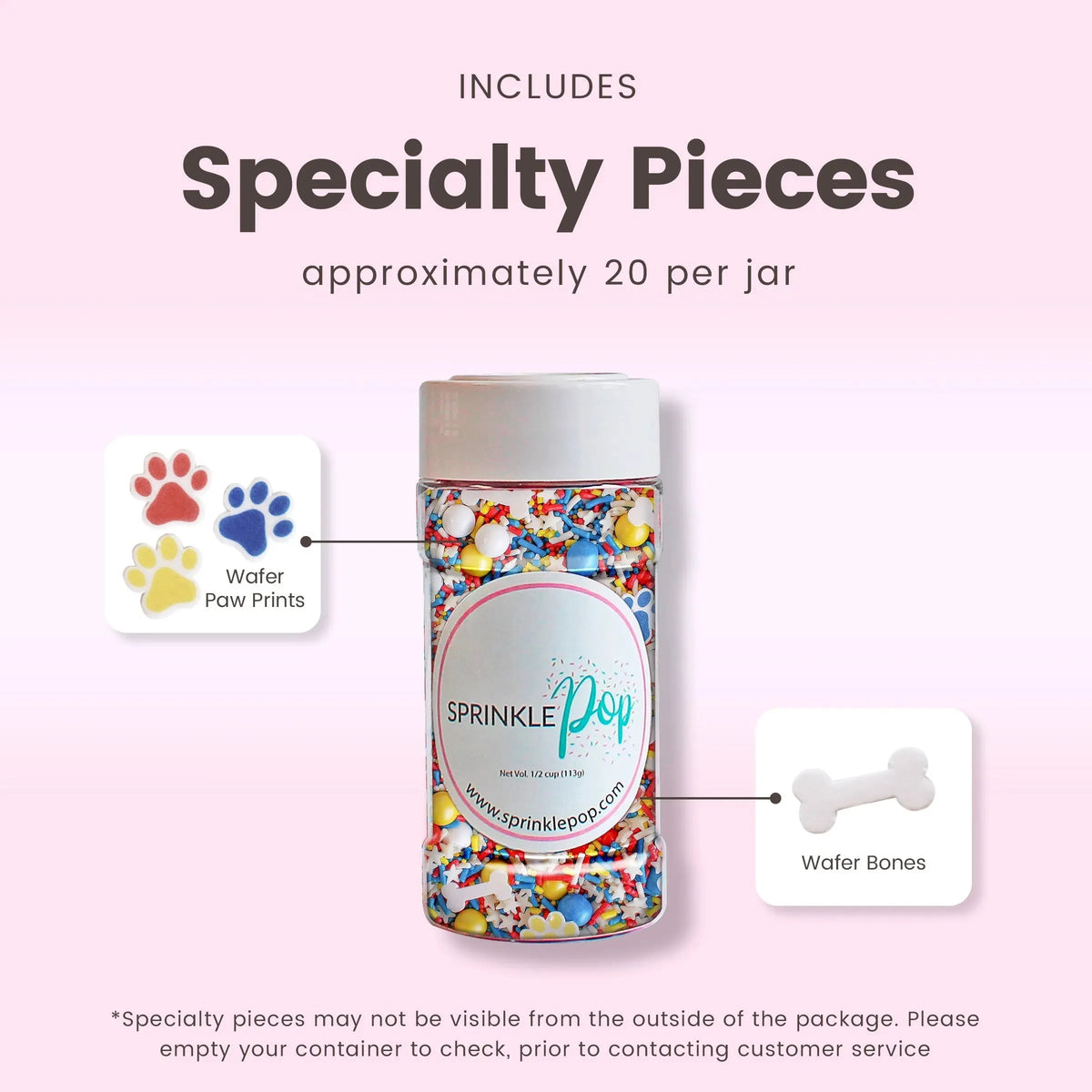 Sprinkle Pop Hero Dogs Sprinkle Mix – Candy Warehouse