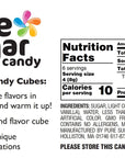 Pure Sugar Candy Cubes - Blueberry Iced Tea