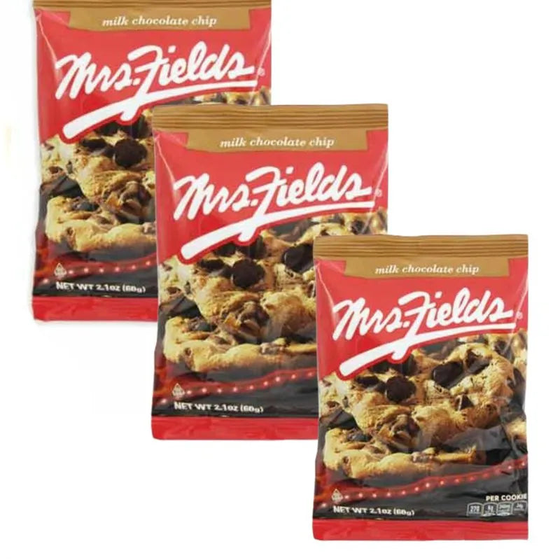Mrs. Fields Milk Chocolate Chip Cookies 12Piece Box Candy Warehouse